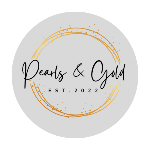 Pearls and Gold Jewelry logo