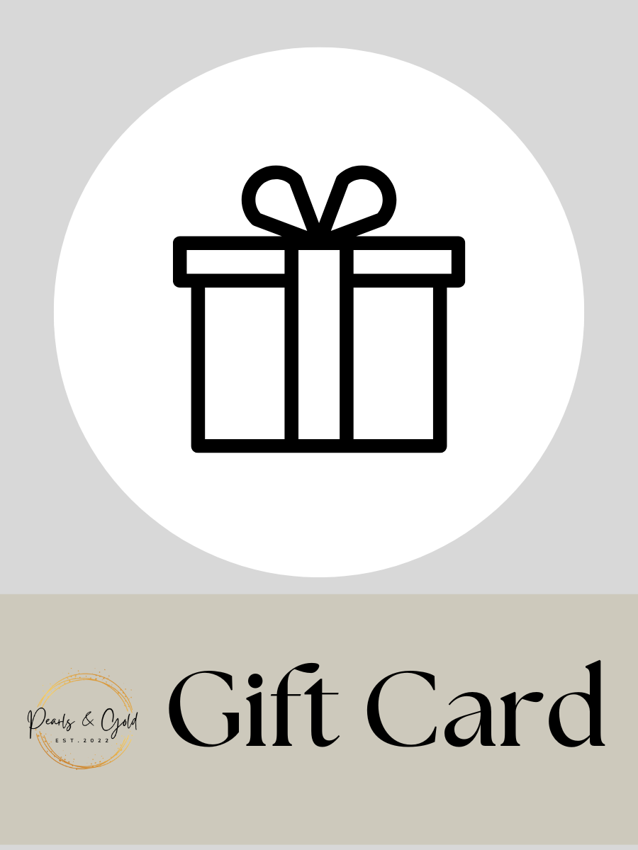 Pearls and Gold Gift Card
